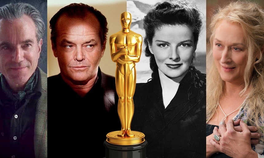 Top 10 des acteurs et actrices les plus oscarisés de l'histoire