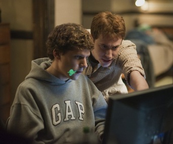 Une scène du film The Social Network