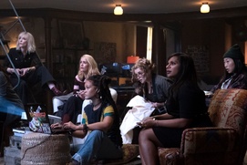Une scène du film Ocean's 8 Une scène du film Ocean's 8