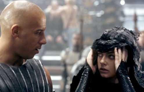 Une scène du film The Chronicles of Riddick