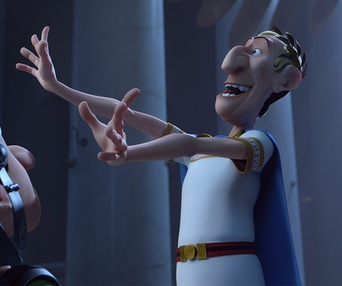 Une scène du film Astérix: Le domaine des Dieux