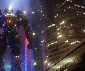 Une scène du film  Pacific Rim