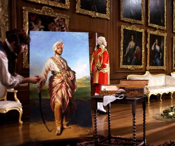 Une scène du film The Black Prince