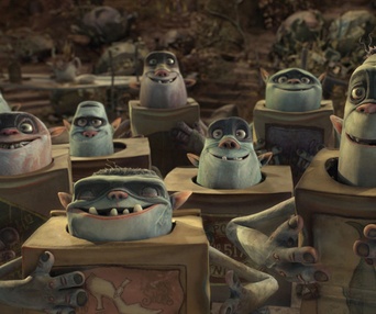 Une scène du film The Boxtrolls