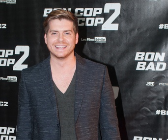 Sur le tapis rouge du film Bon Cop Bad Cop 2