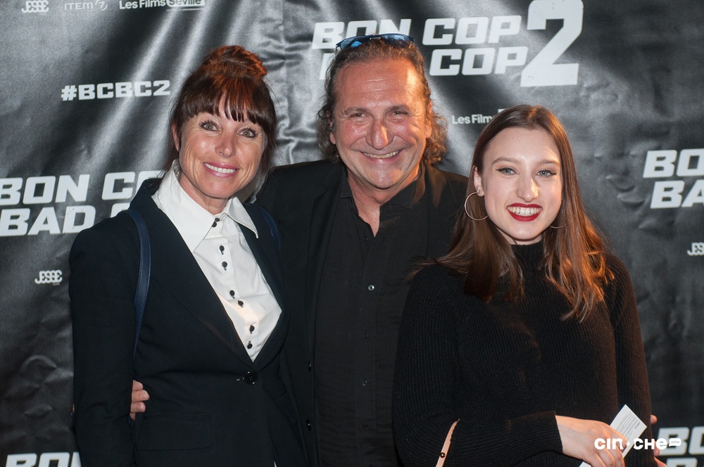 Sur le tapis rouge du film Bon Cop Bad Cop 2