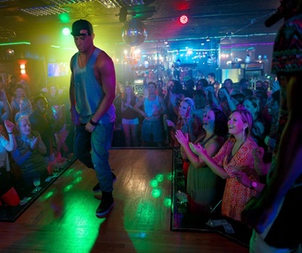 Une scène du film Magic Mike XXL