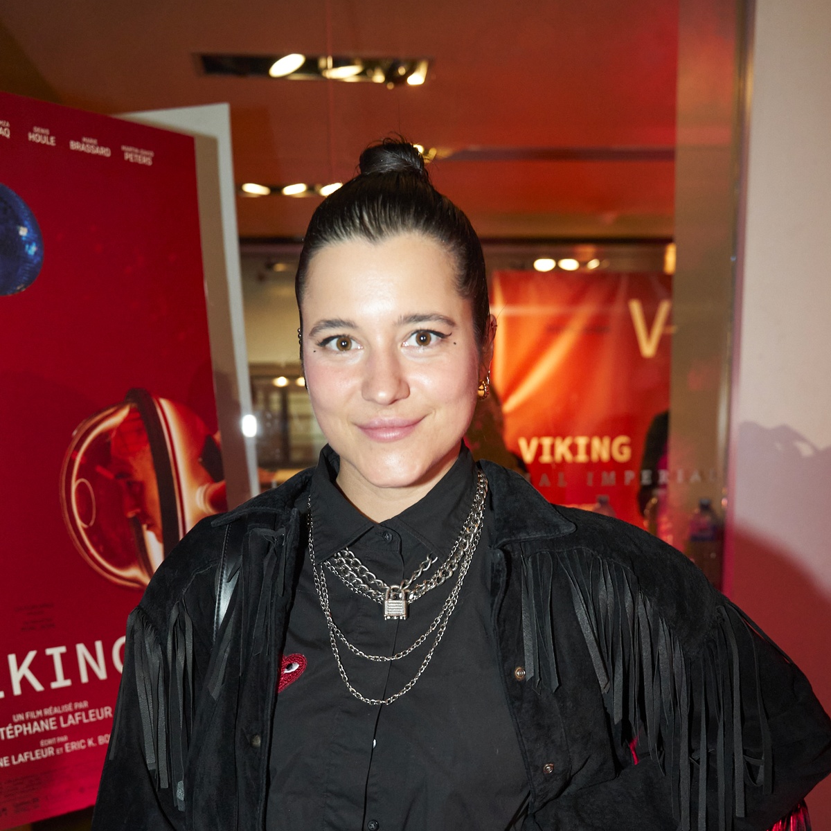 Sur le tapis rouge du film Viking
