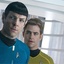 Chris Pine et Zachary Quinto dans Star Trek: Into Darkness