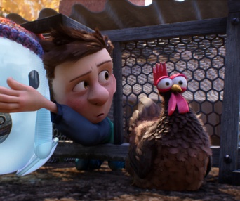 Une scène du film Ron's Gone Wrong