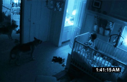 Une scène du film Paranormal Activity 3