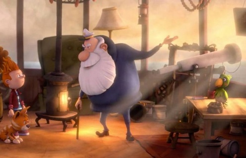 Une scène du film Félix et le trésor de Morgäa