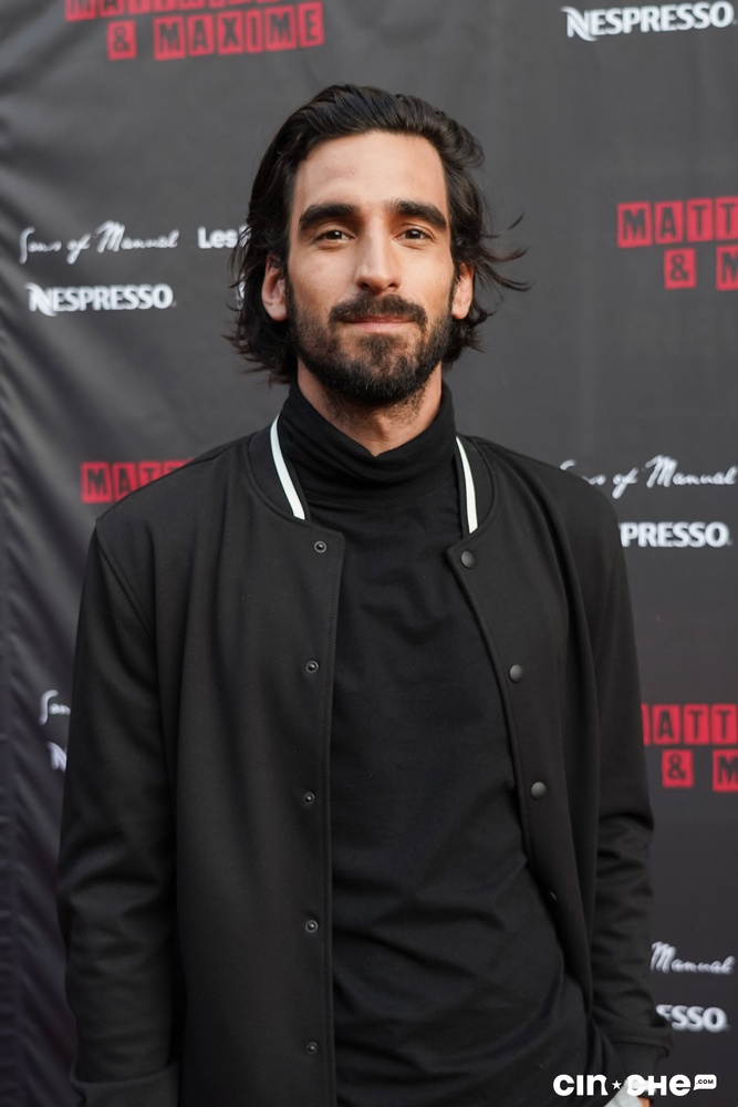 Sur le tapis rouge du film Matthias et Maxime