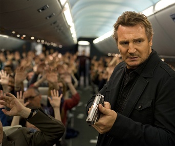 Une scène du film Non-Stop