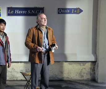 Une scène du film Le Havre