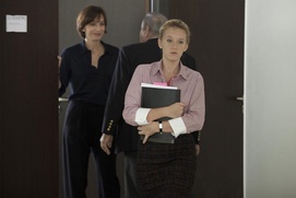 Une scène du film Crime d'amour