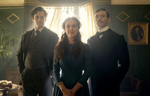 Une scène du film Enola Holmes