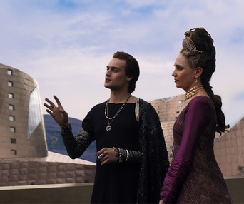 Une scène du film Jupiter Ascending