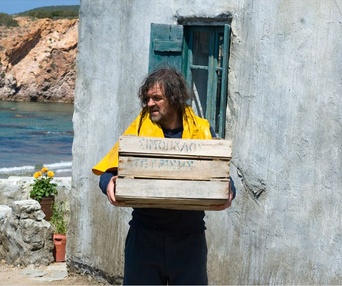Une scène du film Nicostratos le pélican