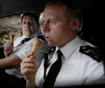 Scène du film Hot Fuzz