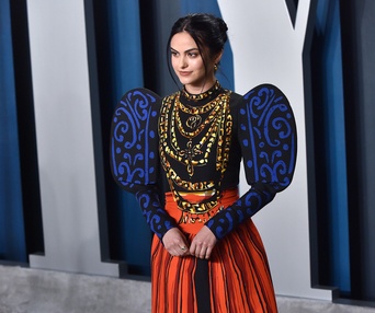 Sur le tapis rouge du party Vanity Fair des Oscars 2020