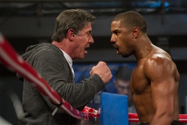 Une scène du film Creed