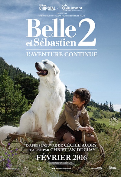 Affiche du film Belle et Sébastien 2