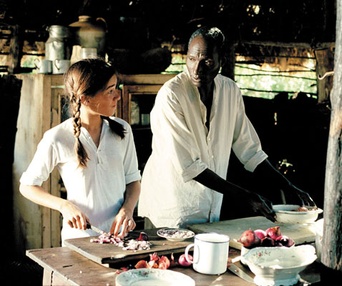 Scène du film Une enfance africaine