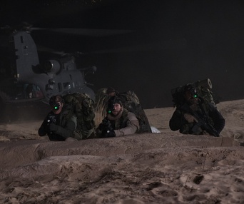 Une scène du film 12 Strong