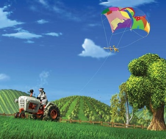 Scène du film La ferme en folie