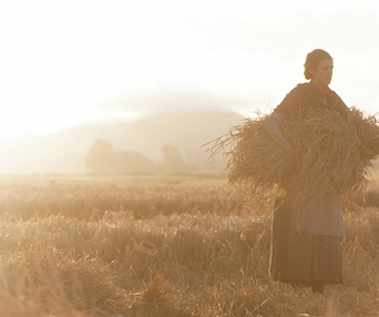 Une scène du film Sunset Song