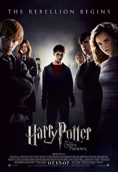 Affiche américaine du film Harry Potter and the Order of the Phoenix