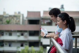 Une scène du film A Brilliant Young Mind