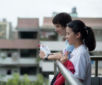 Une scène du film A Brilliant Young Mind
