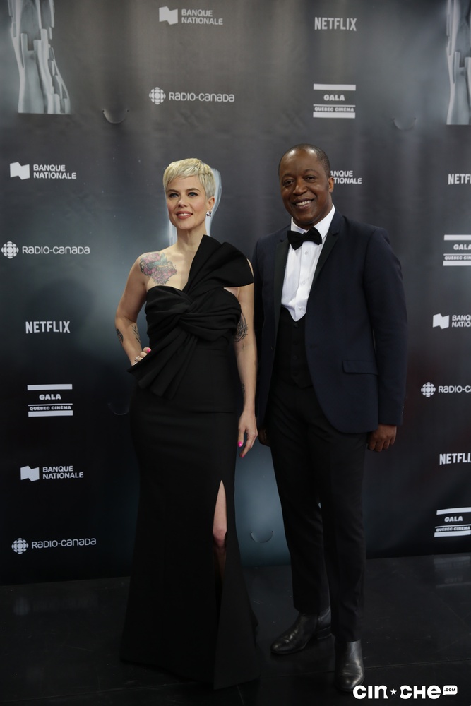 Sur le tapis rouge du Gala Québec Cinéma 2019