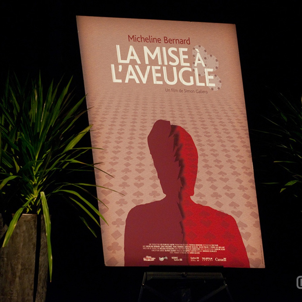 Sur le tapis rouge de La mise à l'aveugle