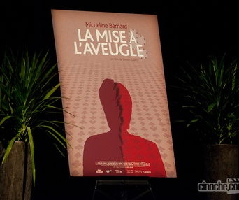Sur le tapis rouge de La mise à l'aveugle