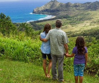 Une scène du film The Descendants