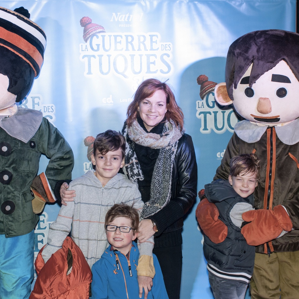 Première du film La guerre des tuques 3D
