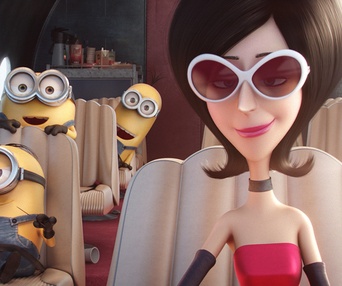 Une scène du film Minions