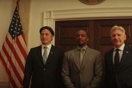 Une scène du film Captain America: Brave New World