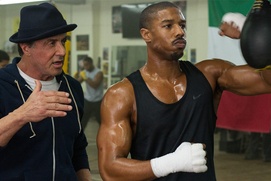 Une scène du film Creed