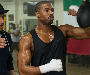 Une scène du film Creed