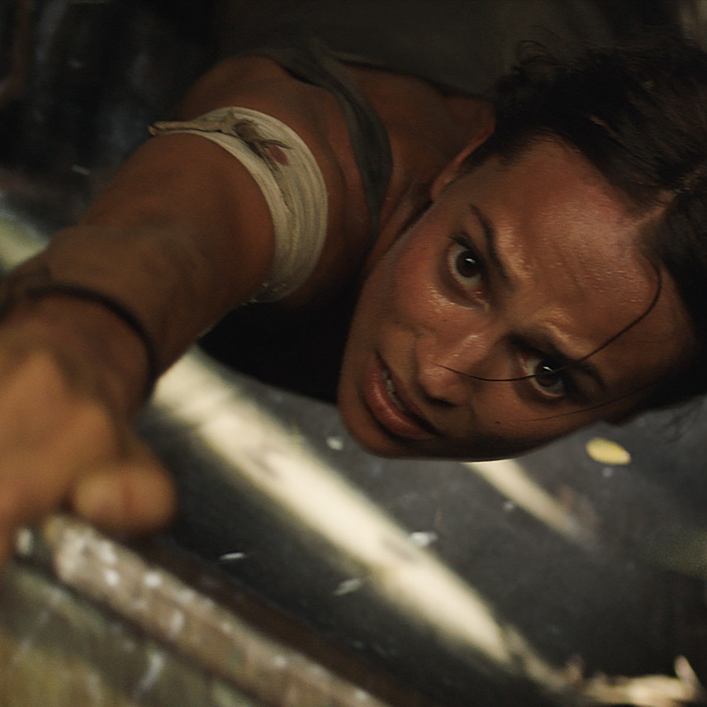 Une scène du film Tomb Raider