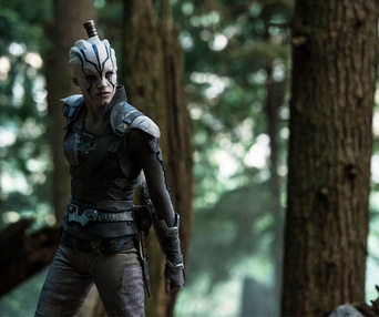 Une scène du film Star Trek Beyond