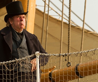 Une scène du film Mr. Turner