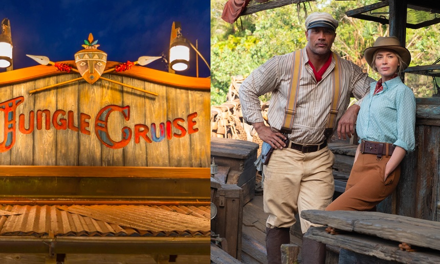Jungle Cruise : Les stars parlent des ressemblances entre le manège et le film