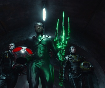 Une scène du film Aquaman and the Lost Kingdom