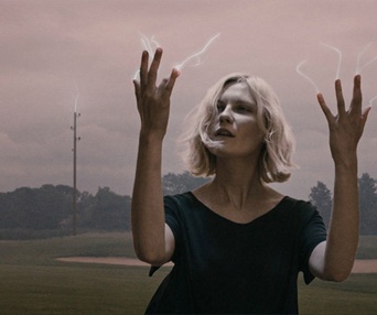 Une scène du film Melancholia