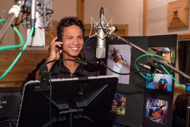Dans le studio d'enregistrement de Cloudy with a Chance of Meatballs 2